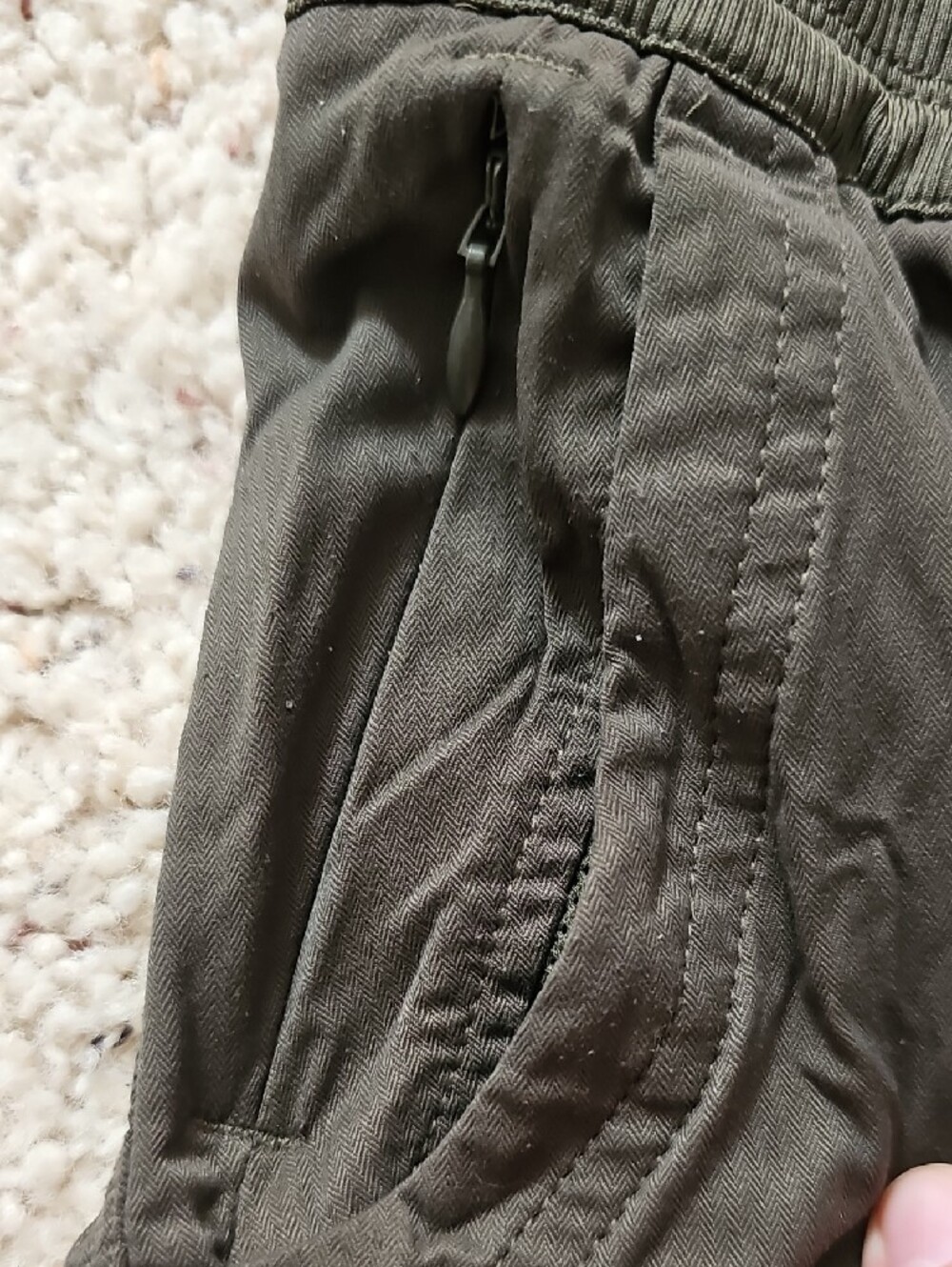 The North Face Women's Aphrodite 2.0 Capri Pants Olive Green Size L - Picture 5 of 9
